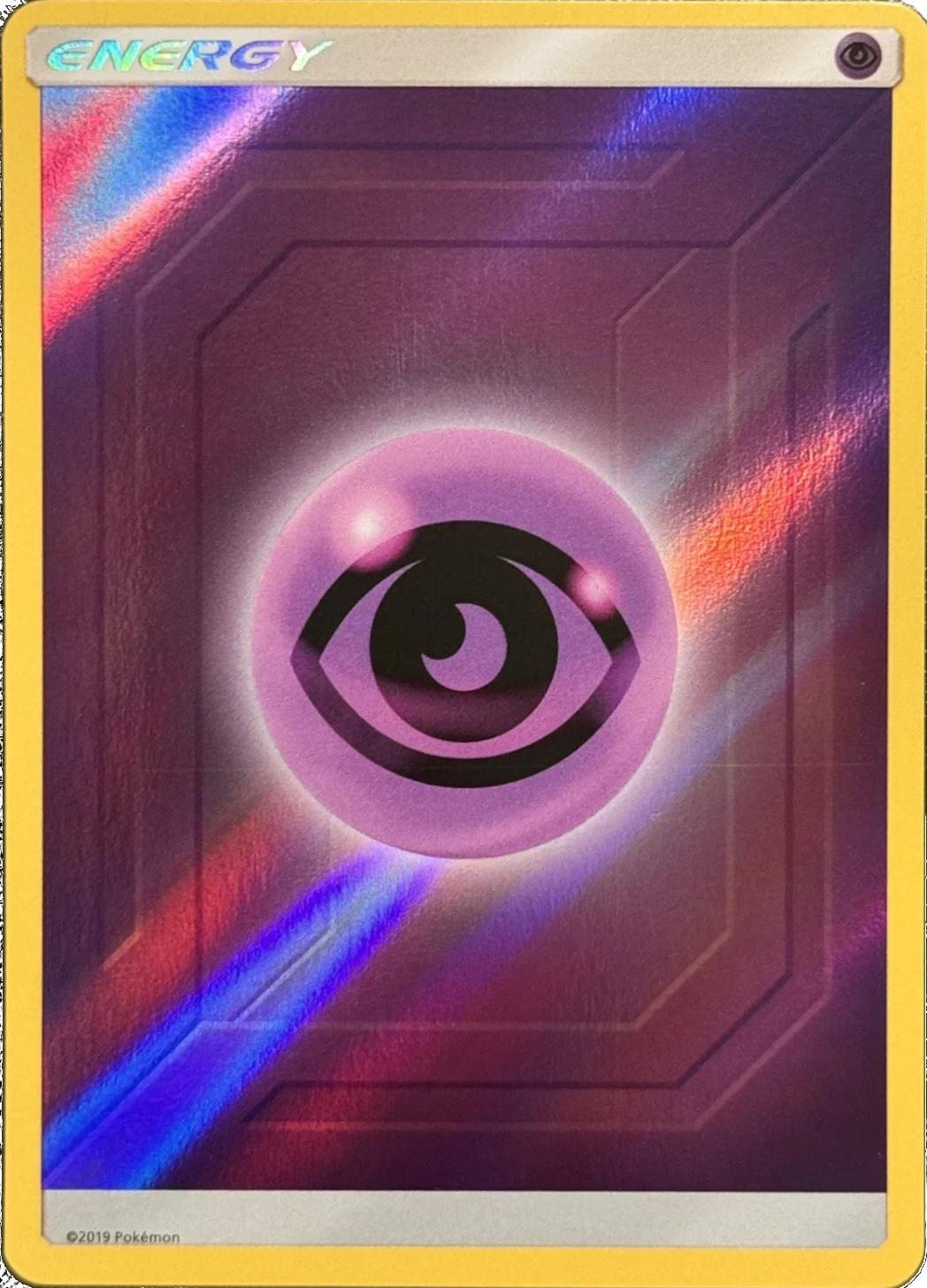 Hidden Fates Psychic Energy [Reverse Holo] Pokémon card